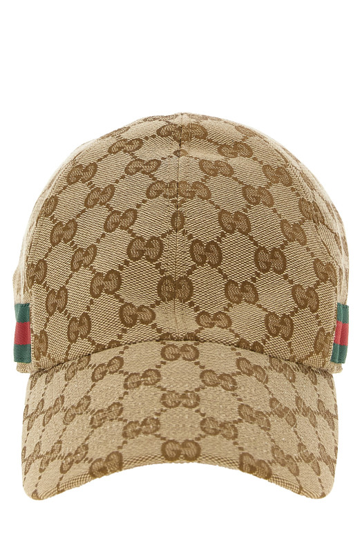 Тканевая кепка GG, бежевая GUCCI 8726324HBJO9666