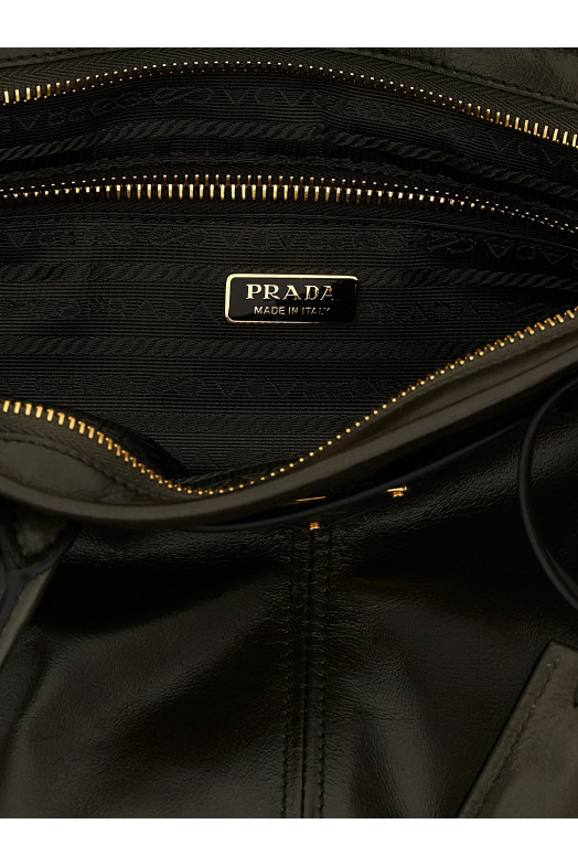 'Prada Bonnie' medium handbag Green