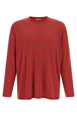 Striped sweater Red