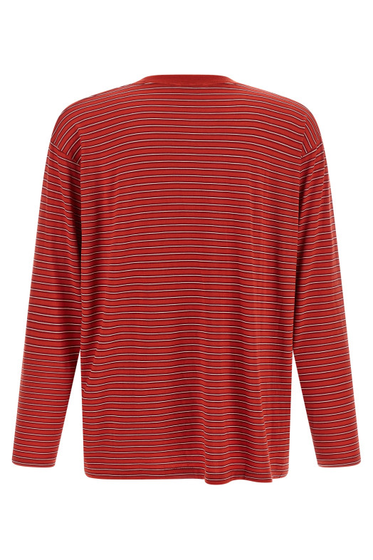 Striped sweater Red