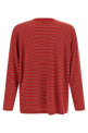 Striped sweater Red