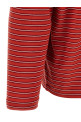 Striped sweater Red