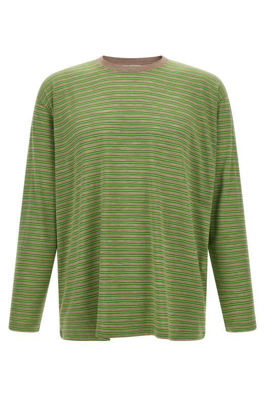 Striped sweater Green
