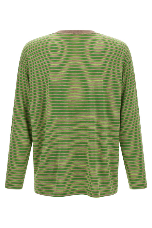 Striped sweater Green