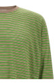 Striped sweater Green