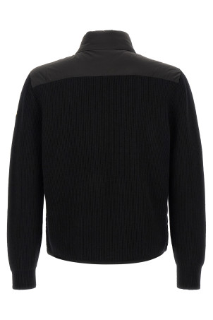 Padded cardigan Black