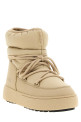'Ltrack Low Nylon' ankle boots Beige
