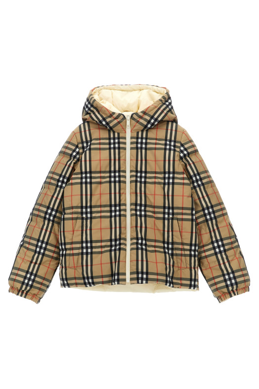 'Jesse' reversible down jacket Beige