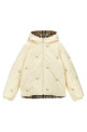 'Jesse' reversible down jacket Beige