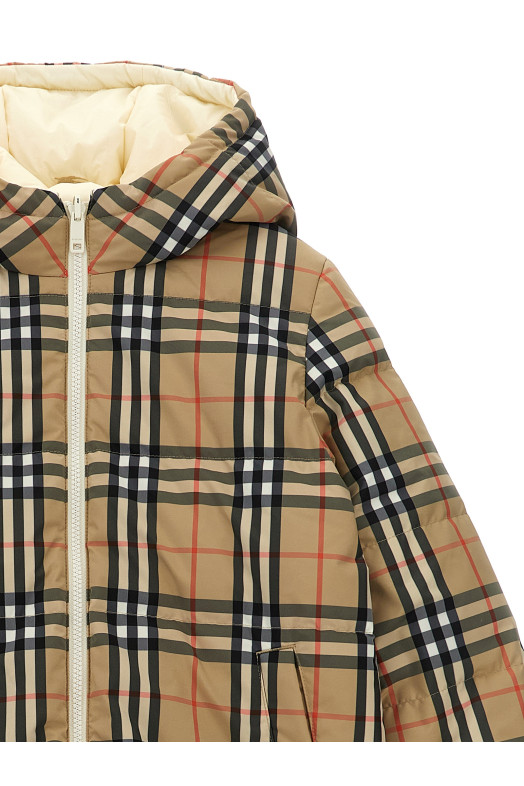 'Jesse' reversible down jacket Beige