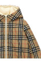 'Jesse' reversible down jacket Beige