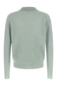 'Baby Suri Alpaca Sheer' polo shirt Green