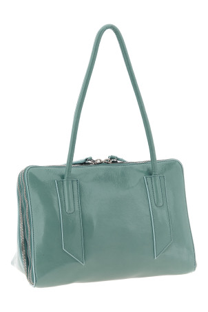 'L'altra di Milano' shoulder bag BLUE
