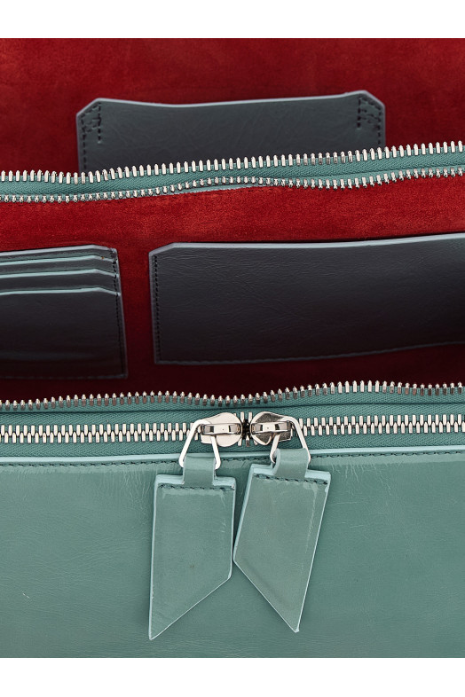 'L'altra di Milano' shoulder bag BLUE