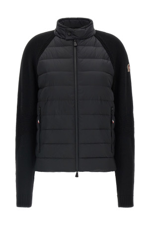 Padded cardigan Black
