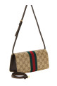 'Web' small pouch Beige