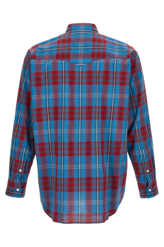 Check shirt Blue