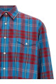Check shirt Blue