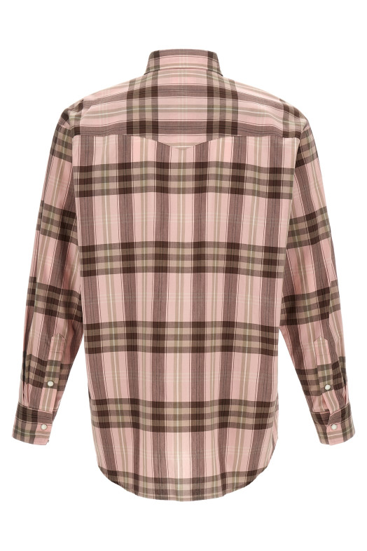 Cotton and silk shirt Pink