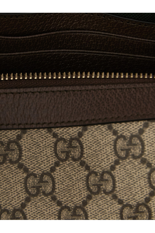 'Ophidia' small shoulder bag Beige