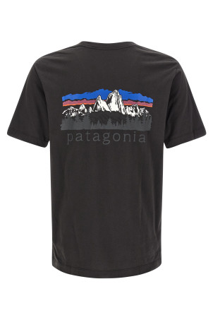 'Fitz Roy Foothills' T-shirt Black