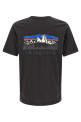 'Fitz Roy Foothills' T-shirt Black