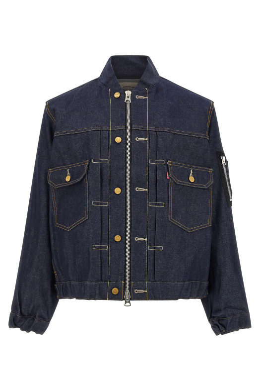 Куртка Levi's® x Sacai, синяя 2604006MINDIGO
