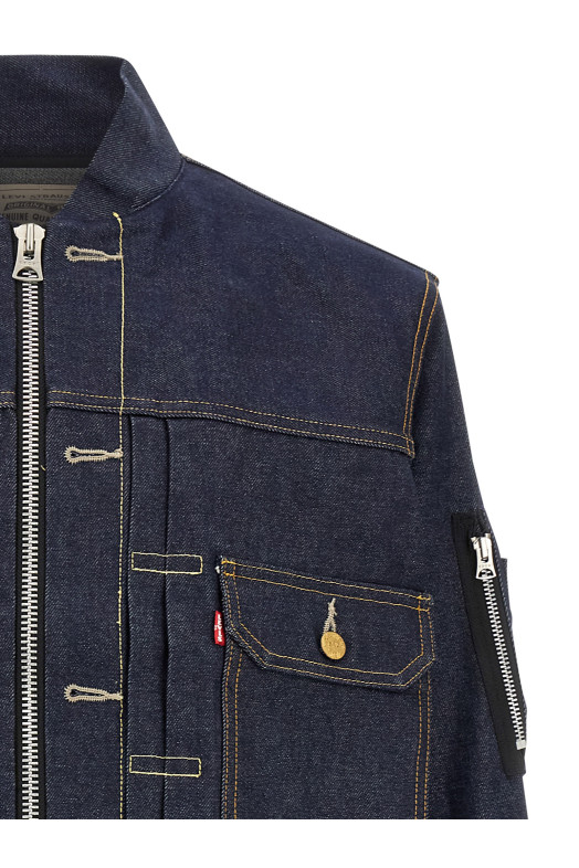 Куртка Levi's® x Sacai, синяя 2604006MINDIGO