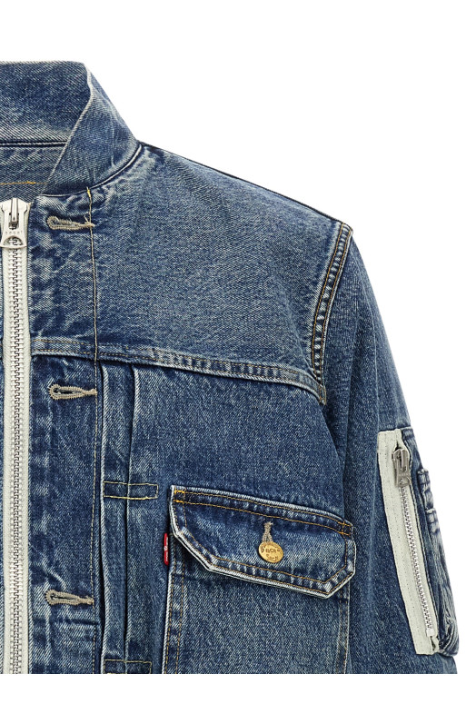 Куртка Levi's® x Sacai, синяя 2604006MBLUE