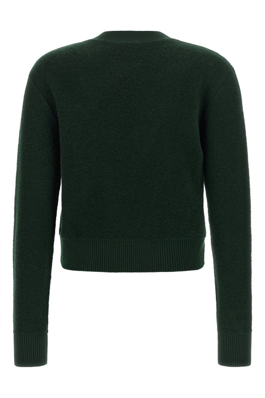 Embroidery sweater Green