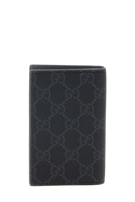 GG Supreme — длинный чехол для карт, черный GUCCI 768249FACQC1048
