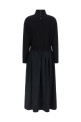 Платье с высоким воротником, чёрное POLO RALPH LAUREN 211B32168001