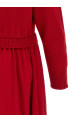 Платье с высоким воротником, красное POLO RALPH LAUREN 211B32168002