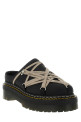 'QuadSoleMegalace®' mules Dr.Martens x RickOwens Black