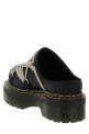 'QuadSoleMegalace®' mules Dr.Martens x RickOwens Black