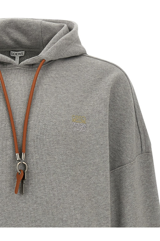 'Anagram' keyring hoodie Gray