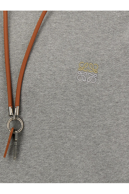 'Anagram' keyring hoodie Gray
