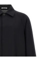 Пальто из ультратонкой шерсти, синее A26AC01TWDARKNAVYMIXGREEN