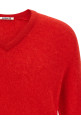 'Baby Suri Alpaca Sheer' sweater Red