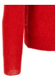 'Baby Suri Alpaca Sheer' sweater Red