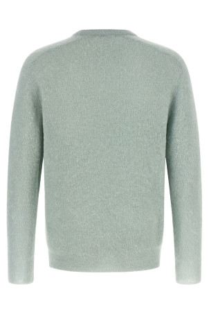 'Baby Suri Alpaca Sheer' sweater Green