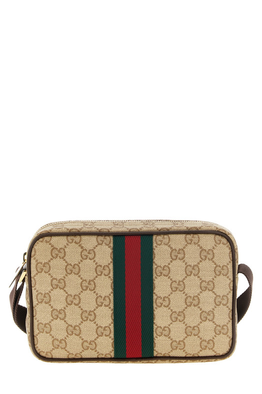 GG mini crossbody bag Beige