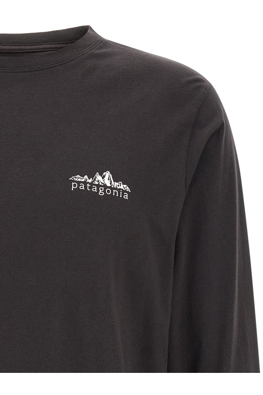 'Fitz Roy Foothills' T-shirt Black