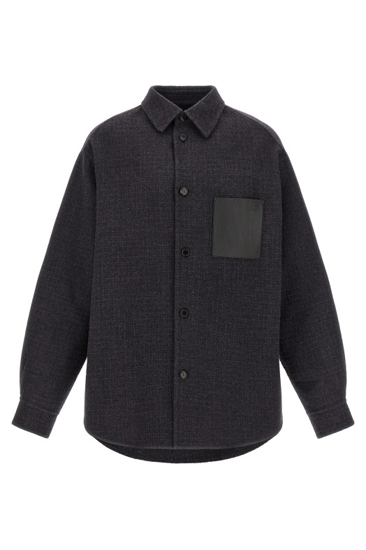 'Anagram' overshirt Blue