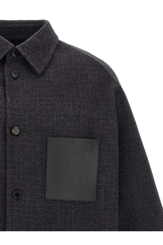 'Anagram' overshirt Blue