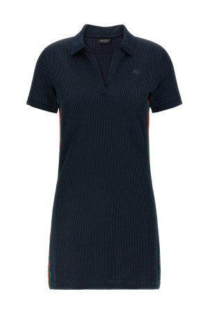 'Web' dress Blue