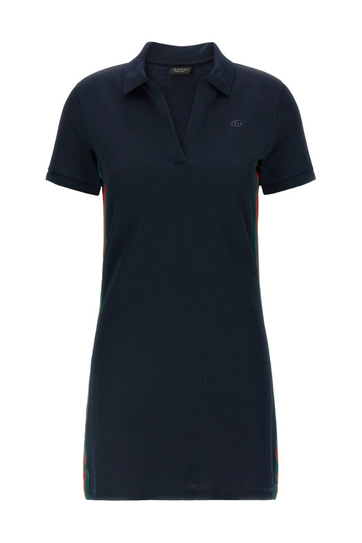 'Web' dress Blue