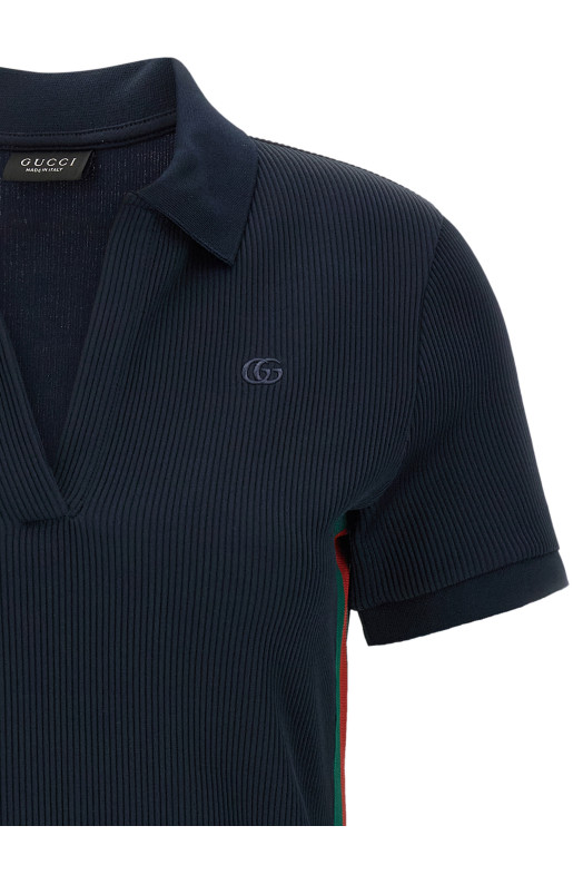 'Web' dress Blue