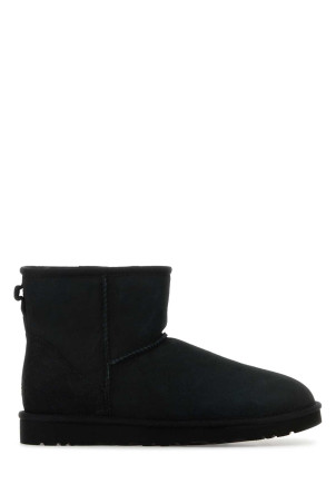 Black suede Classic Mini II ankle boots Black UGG (1002072)