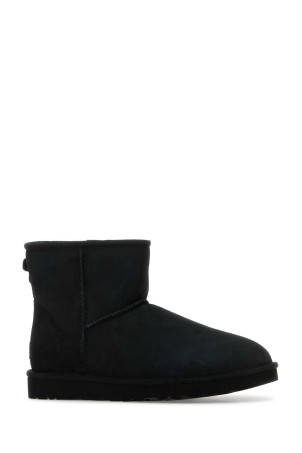 Black suede Classic Mini II ankle boots Black UGG (1002072)